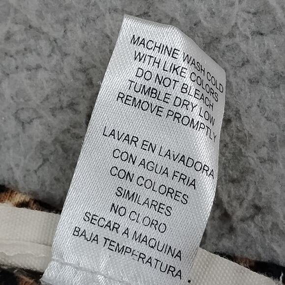 Love Culture Animal Print One Shoulder Mini Dress Size Medium Brown and Black - Picture 10 of 10